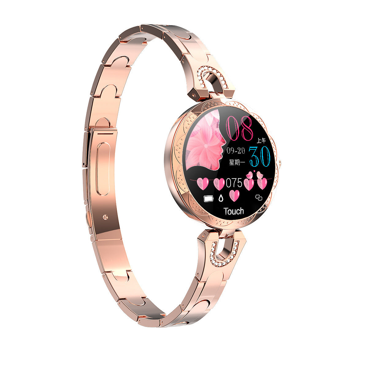 Fashion Women's Smart Watch Waterproof Wearable