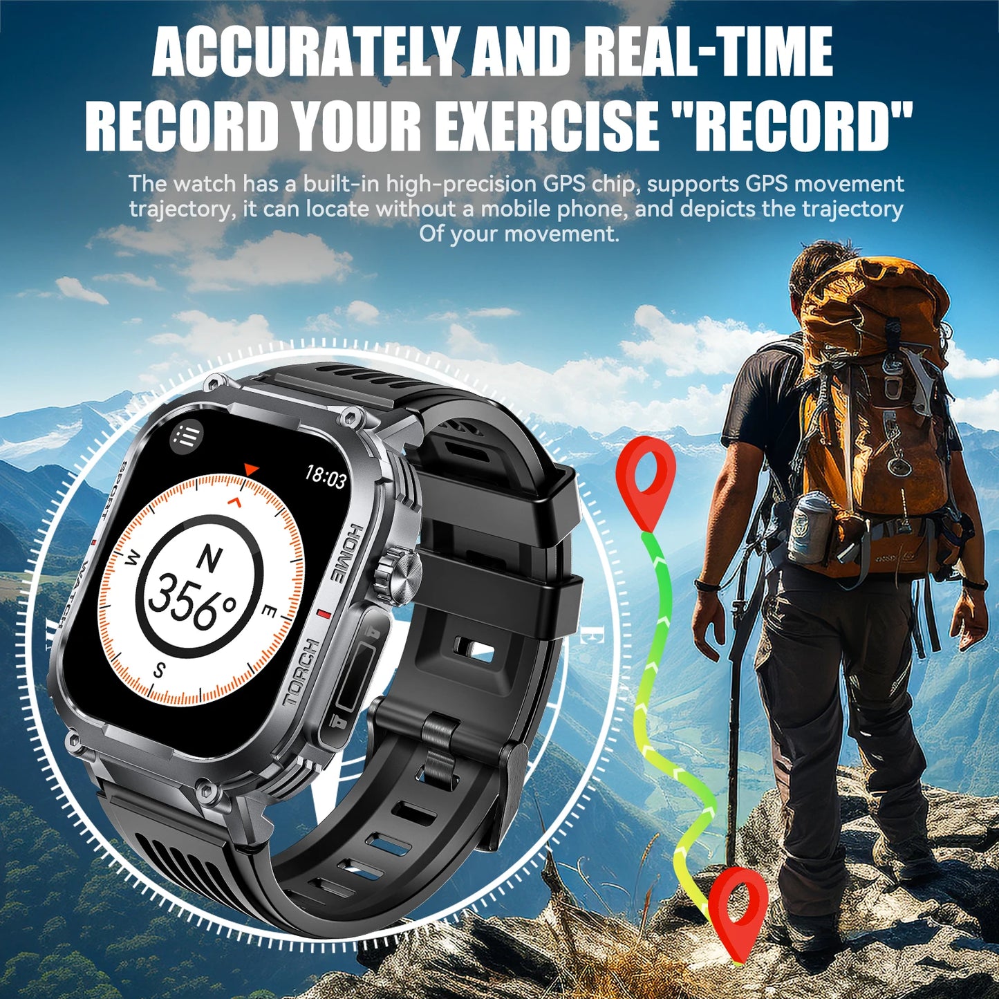 Military smart watch