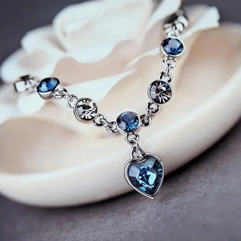 Heart of Ocean Pendant Bracelets